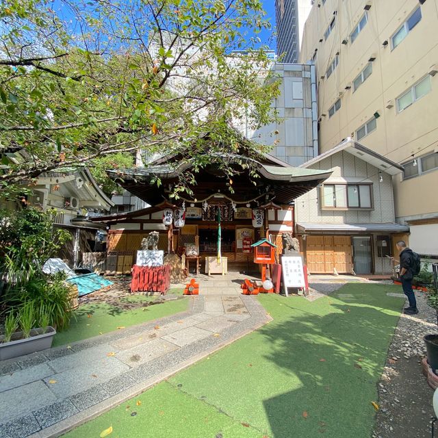 大阪駅近！お初天神境内末社の水天宮・金刀比羅宮