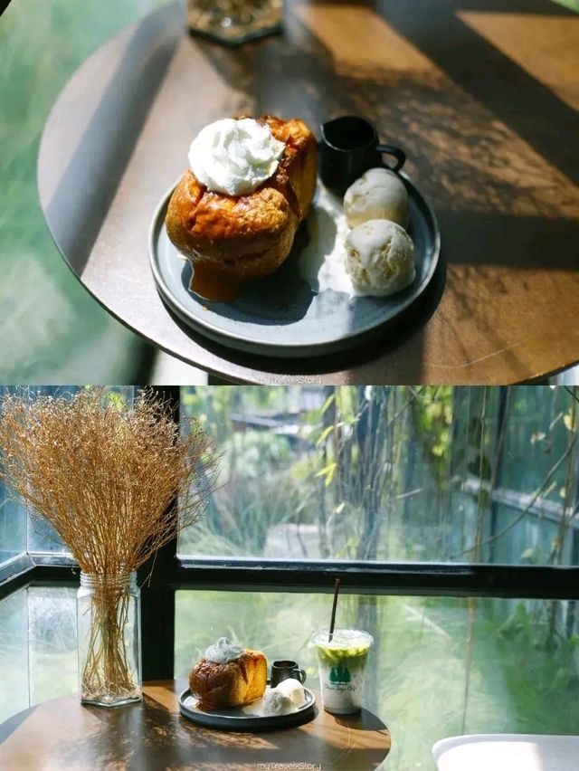 Tree Trees Cafe ศรีเมืองใหม่ อุบลฯ