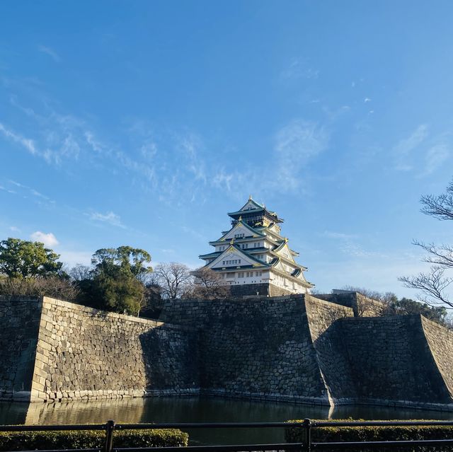 日本三大名城之一！大阪歷史象徵—大阪城！