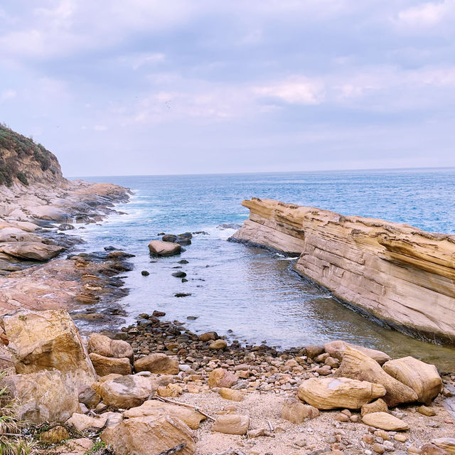 The Wonderful Rocks at Yehliu Geopark 🩵