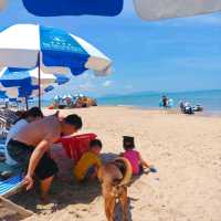 The bluish stretch of Sandy Coast! 
