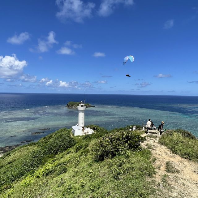 石垣島最北端のスポット平久保崎灯台