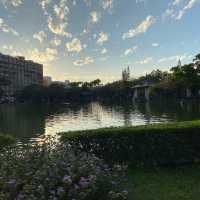「遊覽台中之旅 - 台中公園、東海大學與美味鮭魚拉麵」