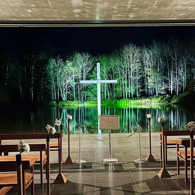 ✝️ Hokkaido's famous Water Church designed by architect Tadao