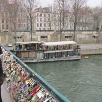 Love Locks on the Seine River