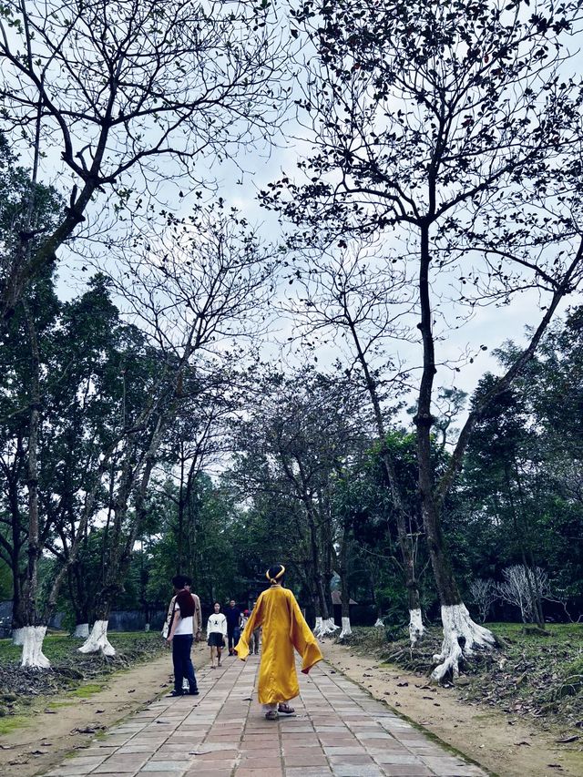 Peaceful Moments at Minh Mang Tomb, Hue