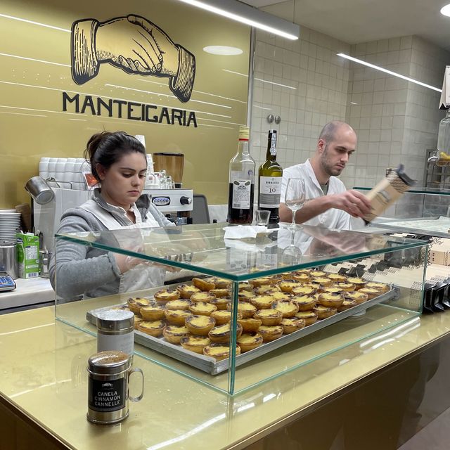 Manteigaria 🇵🇹 Custard Portuguese Tarts 
