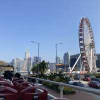 《超值Bigbus開蓬巴士遊+山頂纜車🚠旅行團🎒，$160包食點心餐+開蓬巴士遊+遊覽香港公園+來回山頂纜車連凌霄閣摩天台428入場券🎟️》