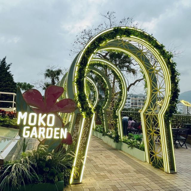 旺角MOKO新世紀廣場休憩清新小綠洲