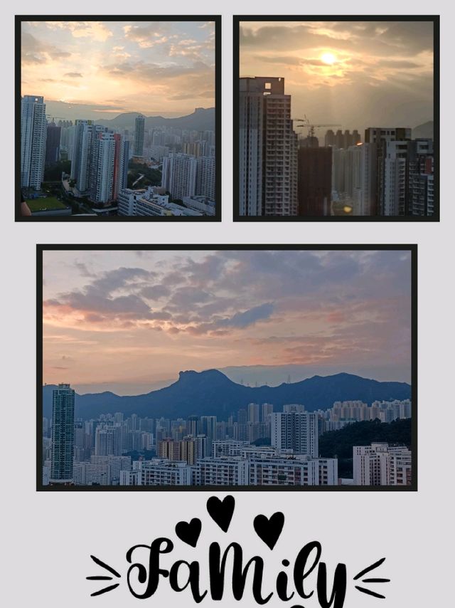 黃昏下的【平山】,果然與衆不同,好靚呀!