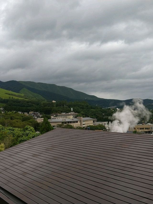 別府温泉のラグジュアリーな宿にお泊まり