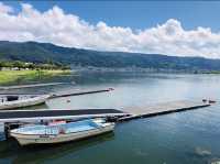 ทะเลสาบทางของเทพเจ้า Lake Suwa  จ.นากาโนะ