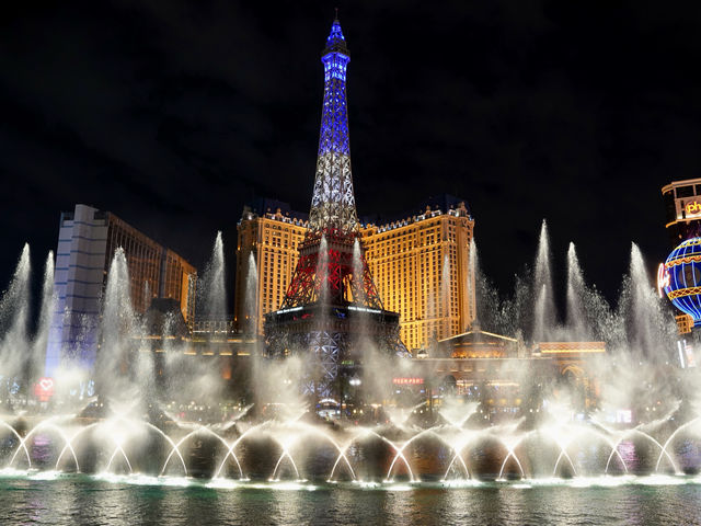 Bellagio’s Stunning Fountain Show ⛲️