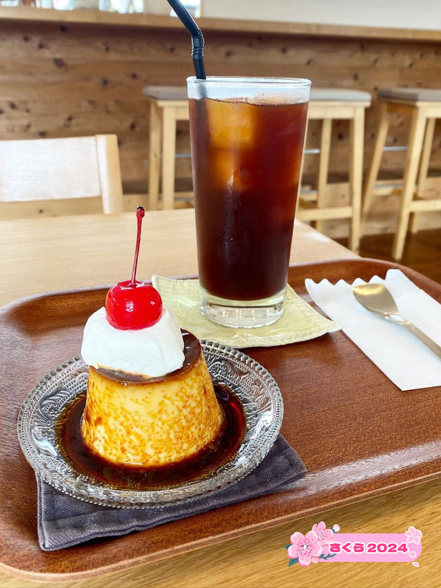 【福岡カフェ】昔懐かしいプリンが味わえるカフェ