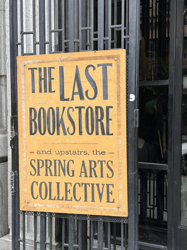 🇺🇸la 다운타운 서점, The Last bookstore