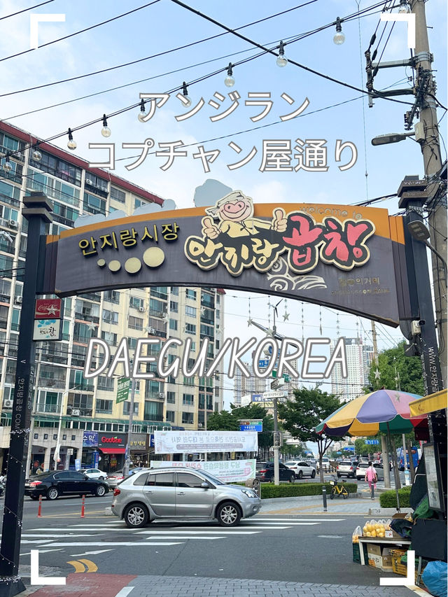【韓国/大邱】大邱のホルモン通り！