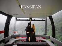 นั่งกระเช้าลอยฟ้าขึ้นไปที่ยอด Fansipan กัน