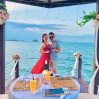 Romantic Private dining at Batam villa 🇮🇩