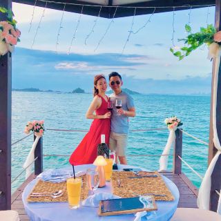 Romantic Private dining at Batam villa 🇮🇩