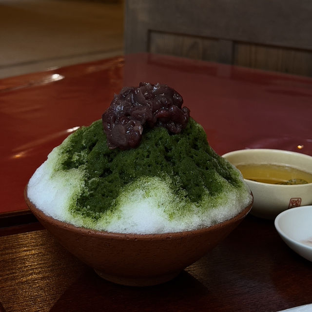 🇯🇵下鴨神社必訪的抹茶冰🍵✨夏天需要它呀🫶🏻