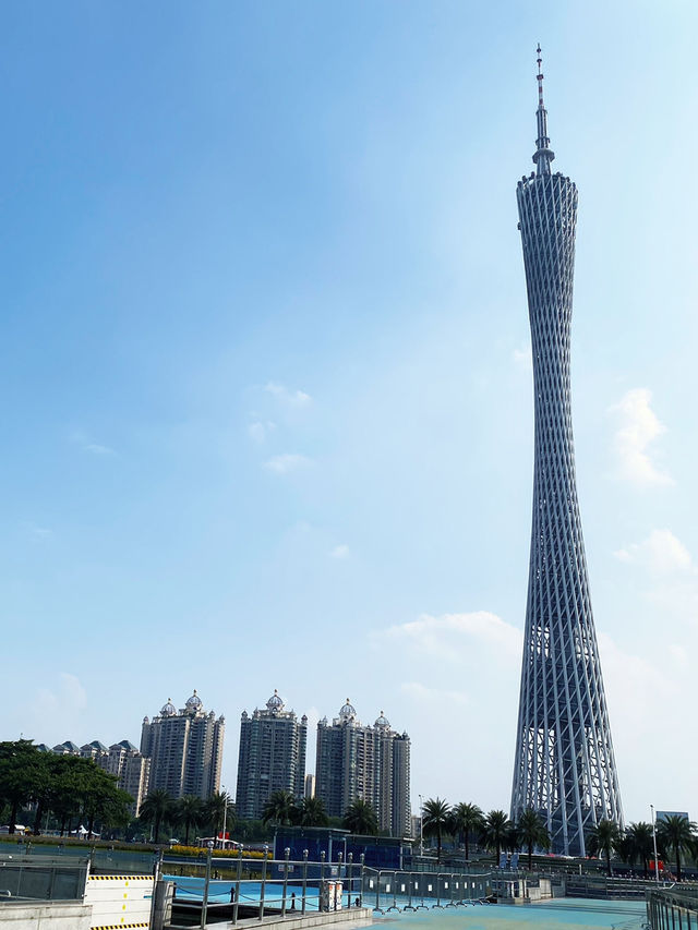 Canton tower that catch the tourists eyes 🗼🗼