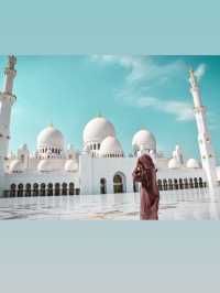 【UAE】アブダビの世界一豪華な白亜のモスク🕌
