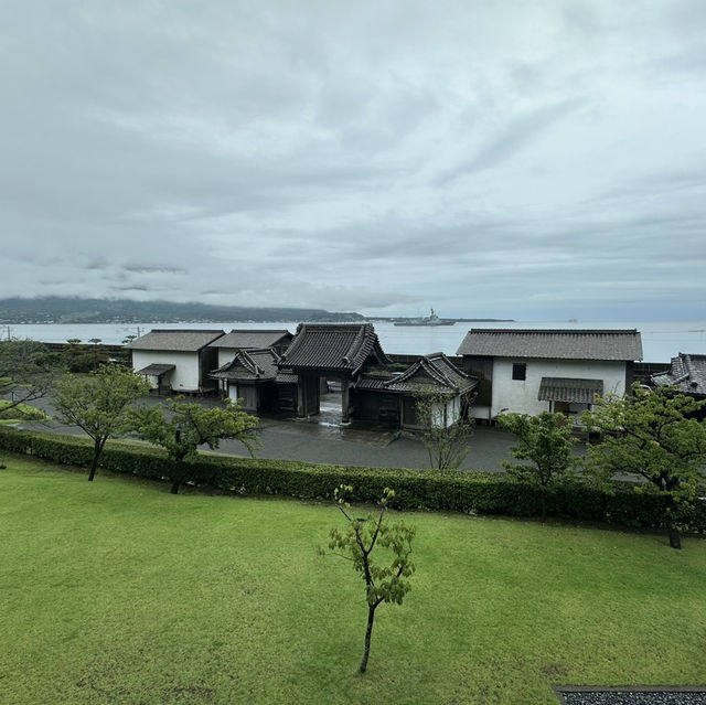 鹿兒島仙巖園的櫻華亭料理餐廳🤩
