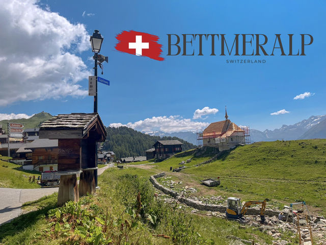 รีวิว หมู่บ้าน Bettmeralp 🏡🏔️