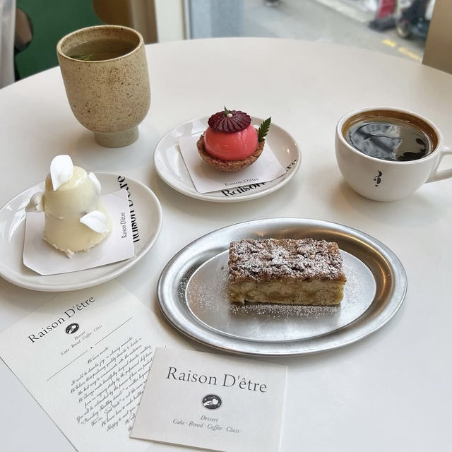 【韓国】上品なスイーツを食べながらコーヒー飲んだら最高すぎるカフェ