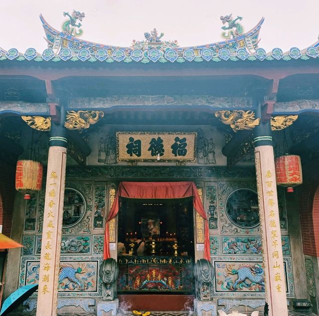 馬來西亞檳城喬治城著名華人文化歷史古跡寺廟:福德祠Tua Pek Kong Temple，世界文化遺產，祈福靈驗，適合打卡拍照📸