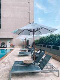 Chilling by the pool @ Lexis Suites Penang