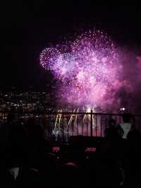 熱海城前から見る熱海花火大会🎆