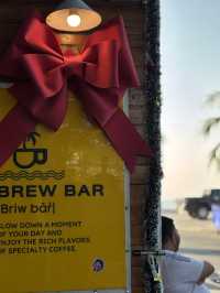  BREW BAR coffee on the beach 