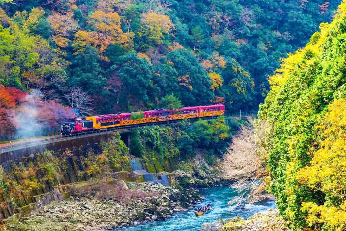 嵯峨野トロッコ列車