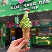 Yummy ice cream bars at Kem Trang Tien Hanoi