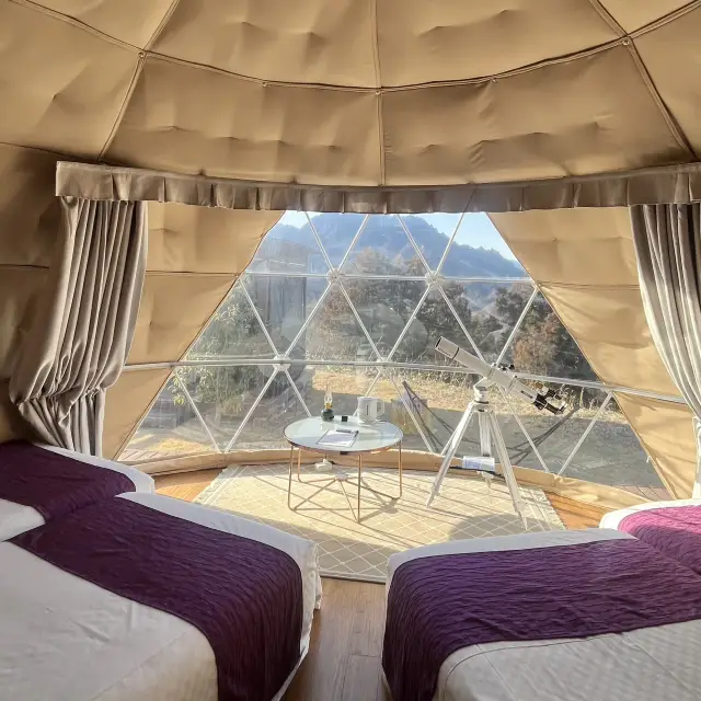 輕鬆享受免裝備豪華露營！在大自然中悠閒放鬆