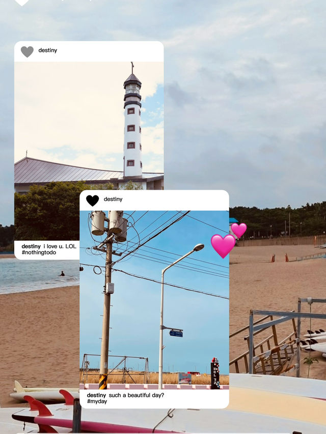 A Clean & Scenic Beach with a Unique Charm 🏖️
