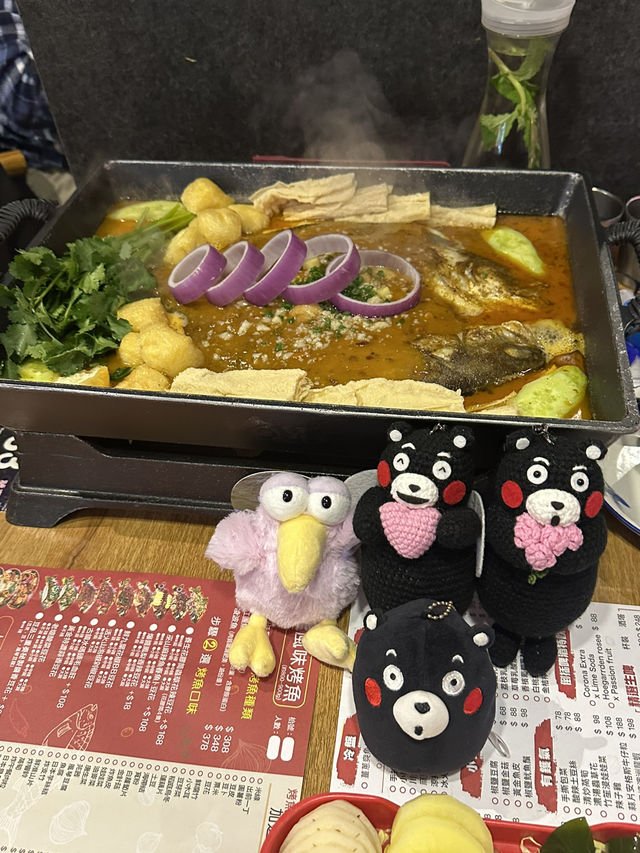 尖沙咀炭火烤魚川菜的美食秘點