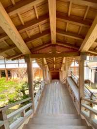 綺麗に整備された庭園が美しい