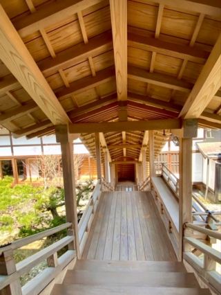 Beautifully maintained garden