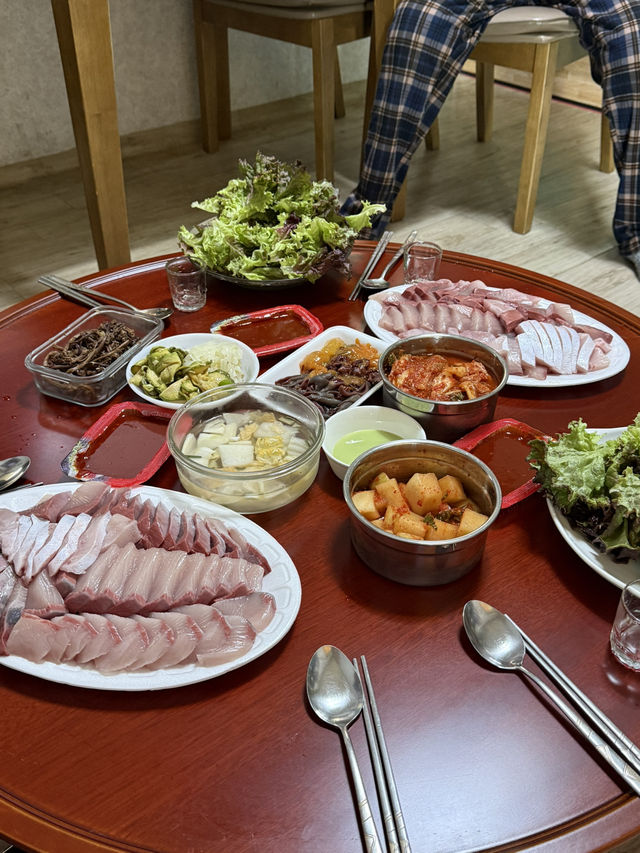 서천특화시장 회맛집 석호수산
