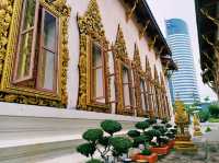 泰國曼谷湄南河畔著名古跡皇家寺廟景點：Wat Uthai Tharam，雄偉泰式寺廟建築群，適合打卡拍照📸
