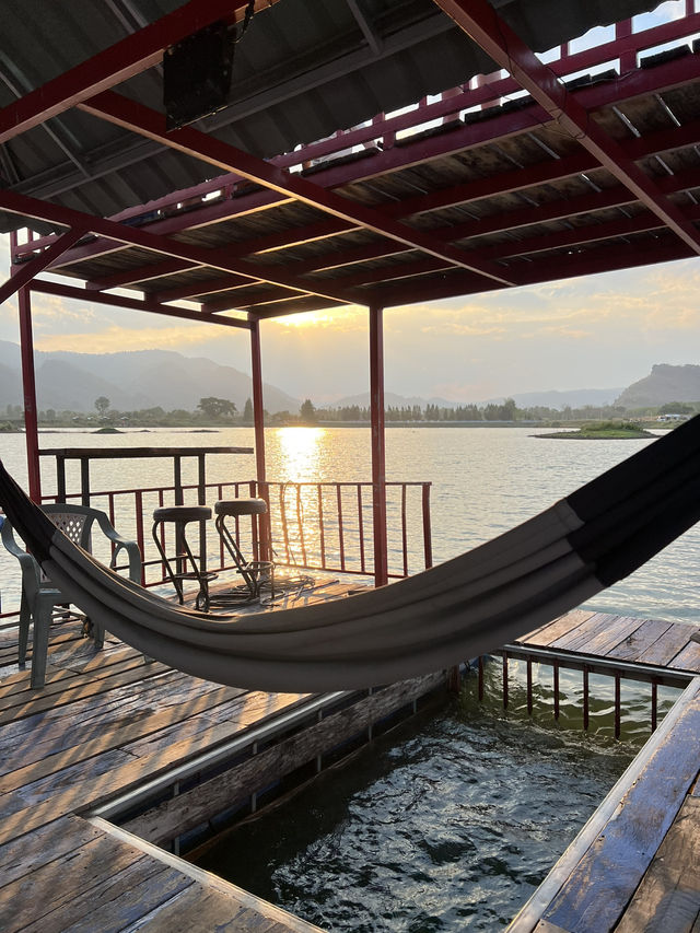 ล่องแพที่ “ภูผาม่าน” ขอนแก่น 🏞️✨