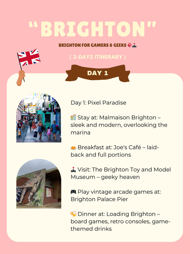 Brighton 3-days itinerary 💕