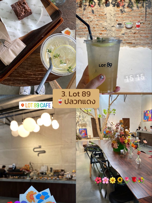 🪿🥤✨แจกร้านคาเฟ่น่ารัก 10 cafe ในระยอง🚲🌍🌈