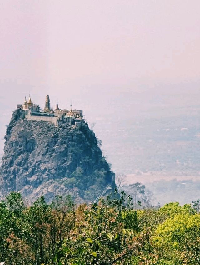 Watching the View from Mount Popa National Park: A Window to Myanmar’s Soul