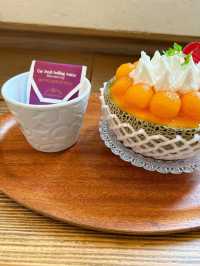 【福岡カフェ】季節のフルーツを使ったスイーツが美味しすぎた🍈