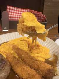 【北九州グルメ】ハンバーグが1番人気︎☺︎ふわとろオムライスが人気のカフェ