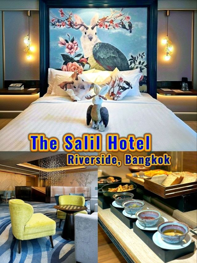 A Romantic Riverside Retreat – The Salil Hotel Riverside, Bangkok. 🚢🍝🥃🥪🪴😎☕🍿🎡