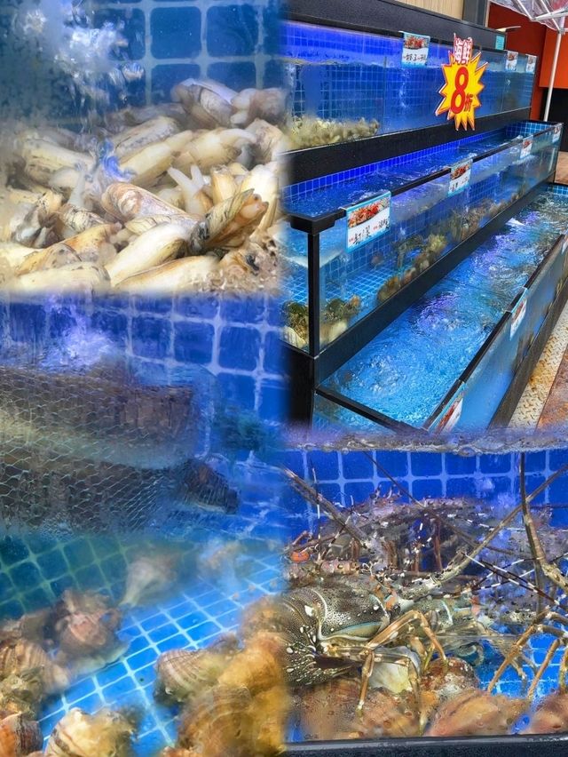 新鮮海鮮牛羊串 生蠔鮮甜嫩滑  